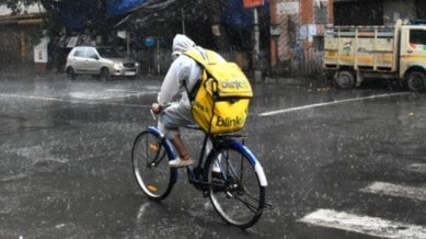 blinkit delivery partner viral video