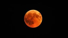 GUJCOST lunar eclipse event, Gujarat Council on Science and Technology sky watching, Total Lunar Eclipse September 7-8,