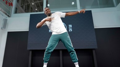 Bolt is in Japan for the World Athletics Championships, where he had won a whopping 11 gold medals