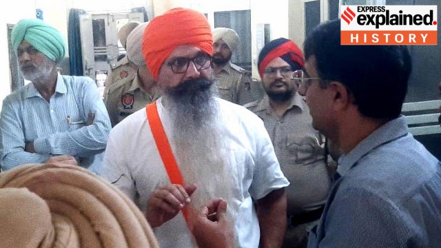 Balwant Singh Rajoana is currently serving a prison sentence in Patiala Central Jail. (Express photo by Harmeet Sodhi)
