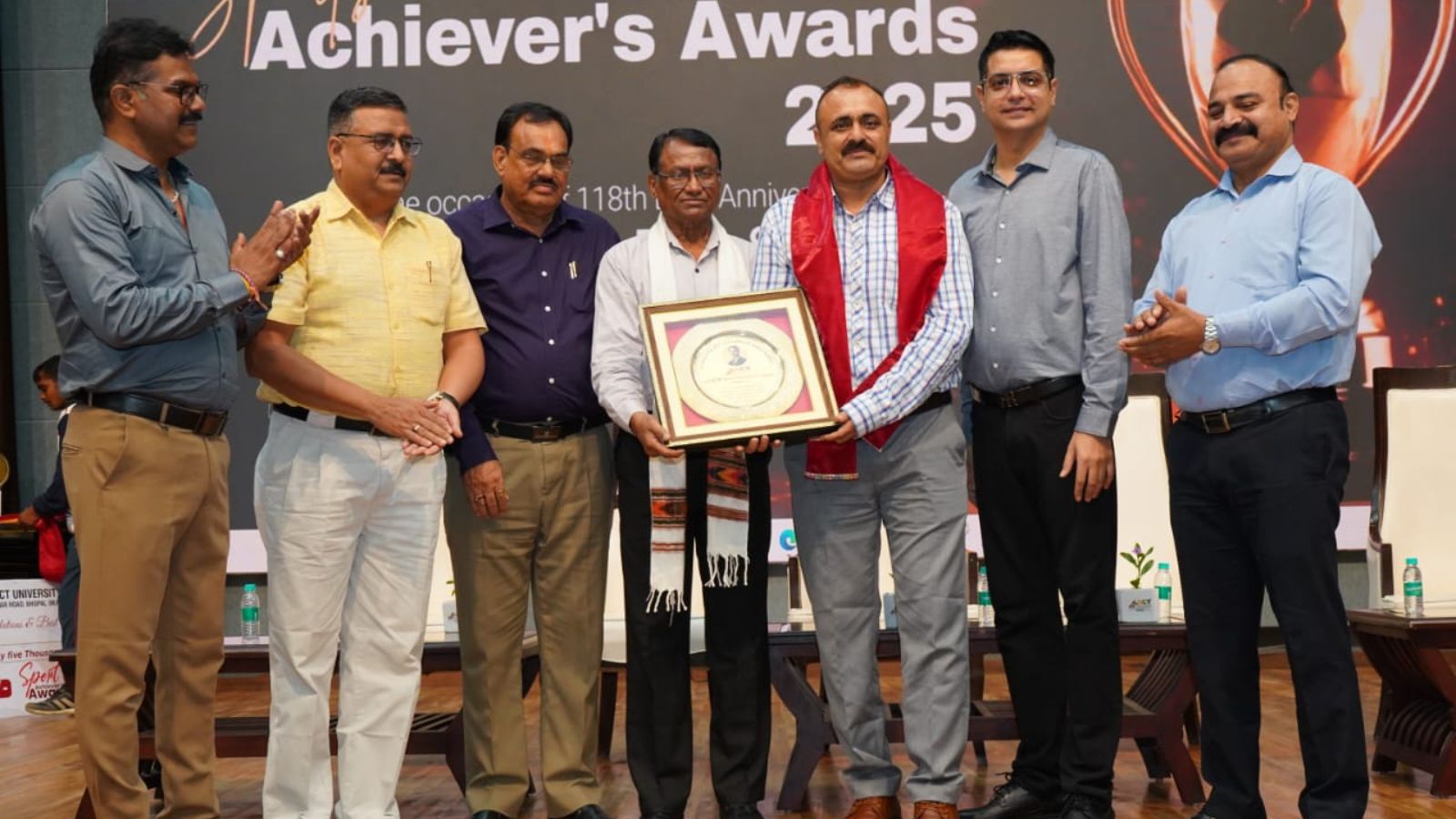 Handball Player Kunal Receives Sports Achiever Award