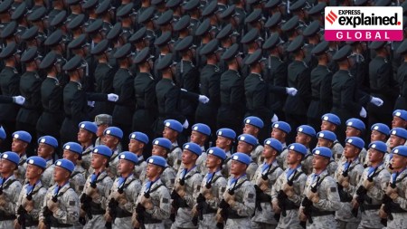 china military parade, China, Beijing, Tiananmen Square, World War II, China, Beijing, Xi Jinping, Chiense President Xi Jinping, Indian express explained, explained news, current affairs