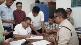 DCP Guwahati East Mrinal Deka confirmed that the complaint had been received in the Dispur police station.