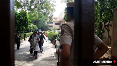 Now that the Delhi High Court has been targeted, disrupting court proceedings, the case of unresolved hoax bomb threats — and tracing the people behind them — has emerged as the single biggest challenge to the Delhi Police. (PTI Photo)