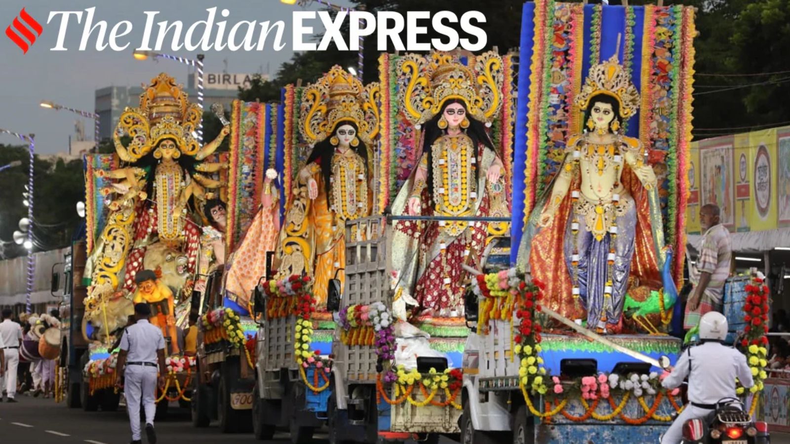 durga puja, kolkata, traffic restrictions,