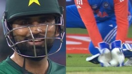 In the India vs Pakistan Super 4 game, Hardik Pandya's off cutter found the edge of Fakhar Zaman's bat and Sanju Samson immediately claimed the catch. (Photo Credit: Sony LIV-X Screenshot)