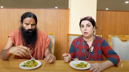 Farah Khan Baba Ramdev