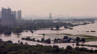 The district administration has urged the residents to secure their belongings and assured help at the rescue centres being operated by the authorities.