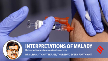 The annual flu vaccine is designed against those predicted strains