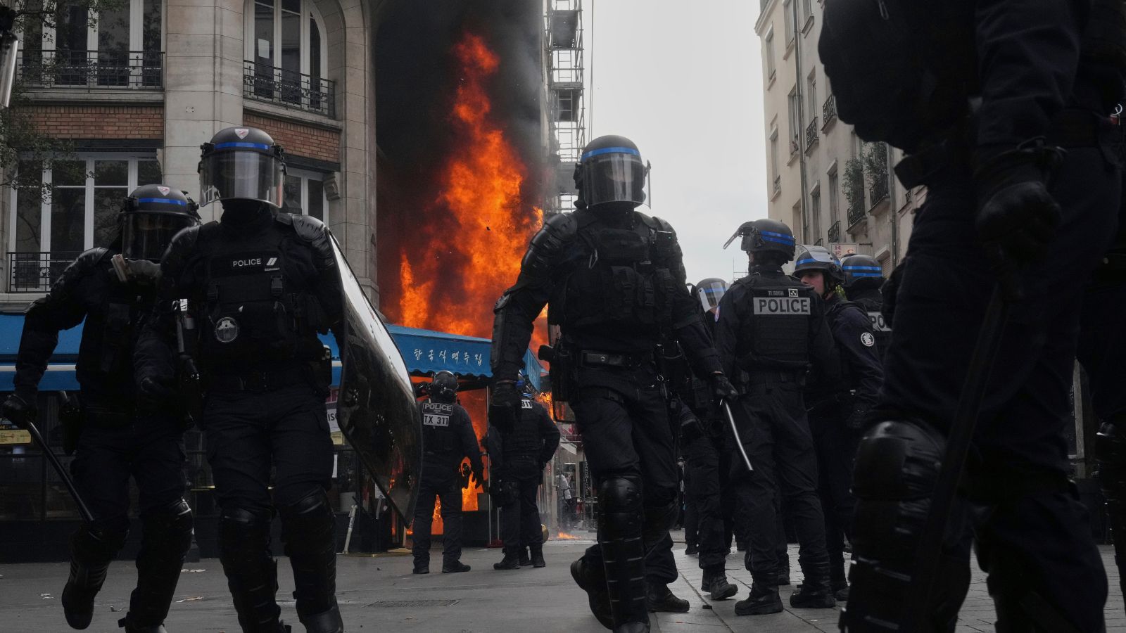 france protest