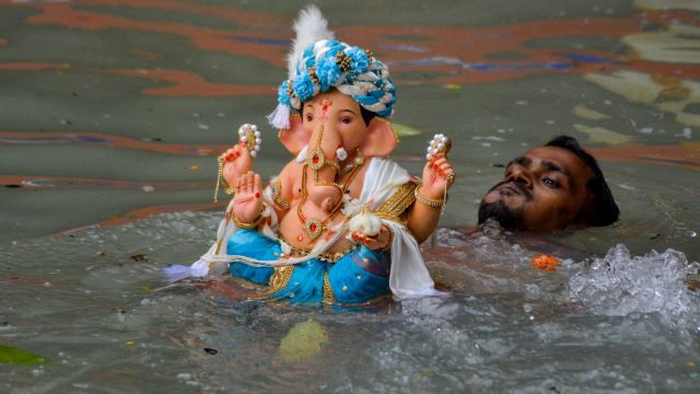 Tuesday will witness the immersion of the Ganesh idol of the popular Juni Gadi Mitra Mandal, which passes through the communally sensitive old city area and keeps the city police on its toes every year.