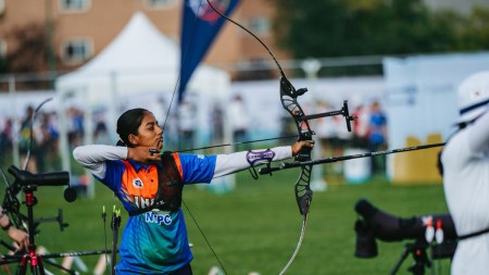 It all seems worth the trouble now that Gatha, just 15, heads to her first senior Worlds, alongside seniors Deepika Kumari and Ankita Bhakat. (Photo Credit: World Archery)