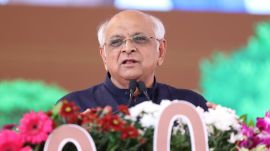 Patel also spoke about expanding the cooperative sector in Gujarat.