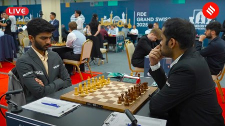 FIDE Grand Swiss 2025 Round 4: The battle between world champion Gukesh Dommaraju and Arjun Erigaisi is the highlight of the fourth round from Uzbekistan's Samarkand. (PHOTO: FIDE via YouTube)