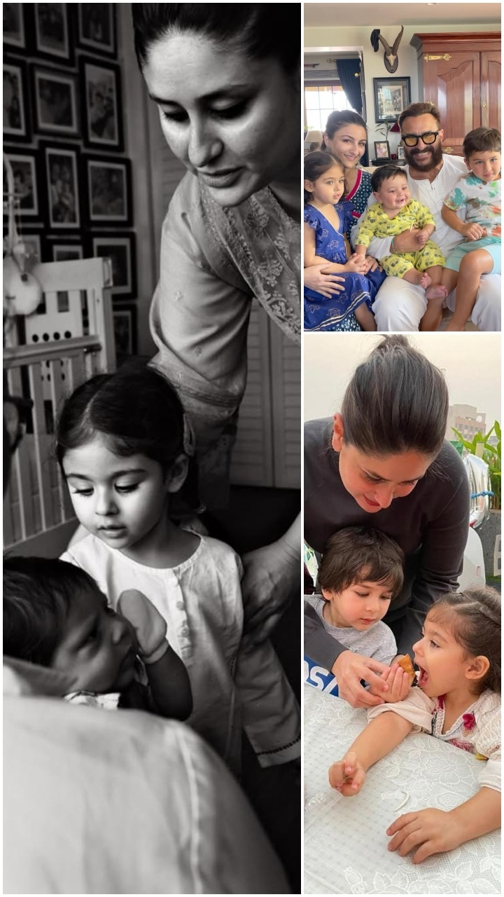 Birthday girl Inaaya Naumi Kemmu’s unseen photos with cousins Taimur-Jeh, courtesy Kareena