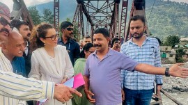 Kangana Ranaut visits Mandi