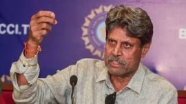 Former Indian captain Kapil Dev. (FILE IMAGE)