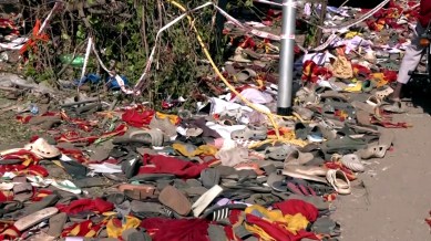 Visuals from Karur Stampede Site