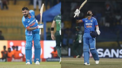 Kohli and Rahul made the Pakistani bowlers sweat. (AP Photo)