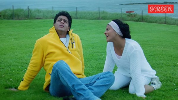 Shah Rukh Khan and Kajol in a still from Kuch Kuch Hota Hai