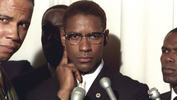 Denzel Washington in Spike Lee's Malcolm X (1992).