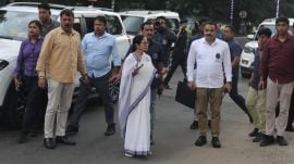 The TMC had launched the dharna in the third week of August to protest the alleged humiliation of Bengali migrant workers in BJP-ruled states, with plans for an indefinite protest.