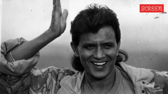 Mithun Chakraborty danced for food. (Photo: Express Archives)