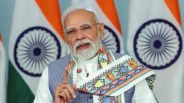 New Delhi, Sep 26 (ANI): Prime Minister Narendra Modi speaks during virtual launch of Bihar's Mukhyamantri Mahila Rojgar Yojana, in New Delhi on Friday. (DPR PMO/ANI Photo)
