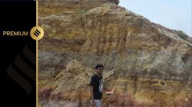 The jarosite deposit site in Matanomadh village, located nearly 100 km west of Bhuj in Gujarat. Special Arrangement