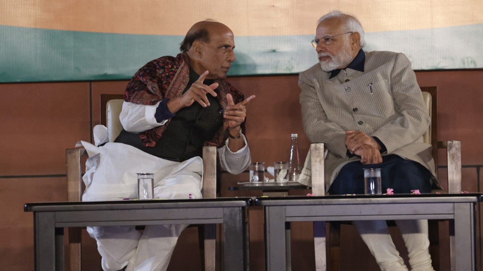 Prime Minister Narendra Modi, Defence Minister Rajnath Singh
