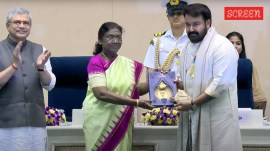Mohanlal at the 71st National Film Awards ceremony