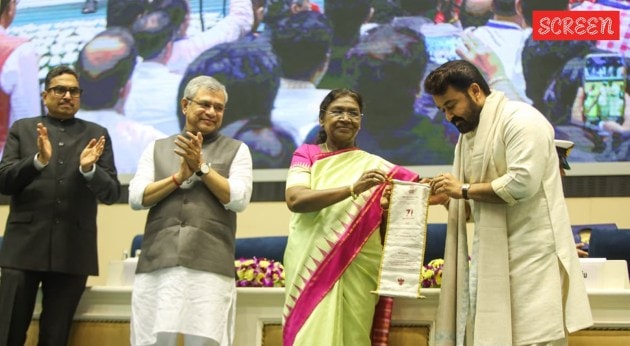 Mohanlal at the 71st National Film Awards