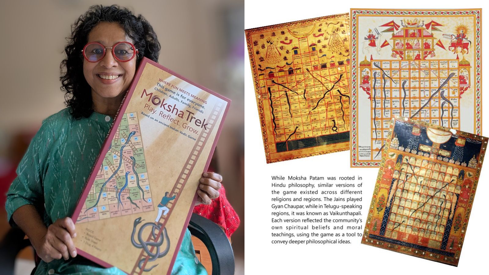 MokshaTrek: Reviving India's Ancient Game of Reflection