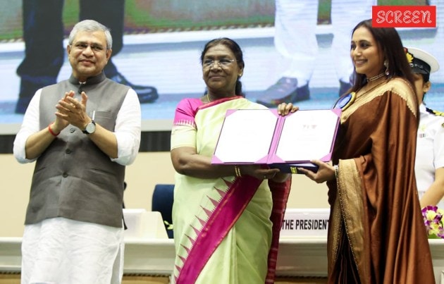 Rani Mukerji at the 71st National Film Awards