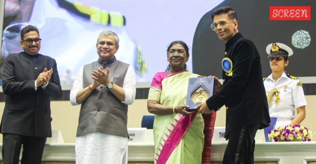 Karan Johar at the 71st National Film Awards