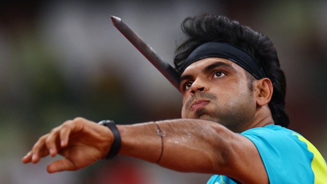 Of the seven who crossed the automatic qualification mark, only Neeraj Chopra and 2015 World Champion Julius Yego did it in their first throw of the evening. (Reuters Photo)