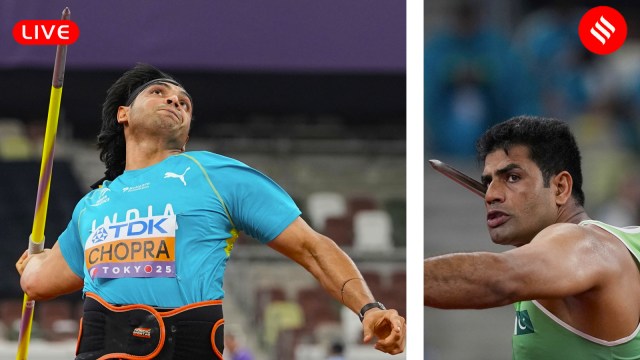 Neeraj Chopra vs Arshad Nadeem in World Athletics Championships 2025 Final: Follow all the action from the javelin throw final from Tokyo. (PHOTOS: AP)
