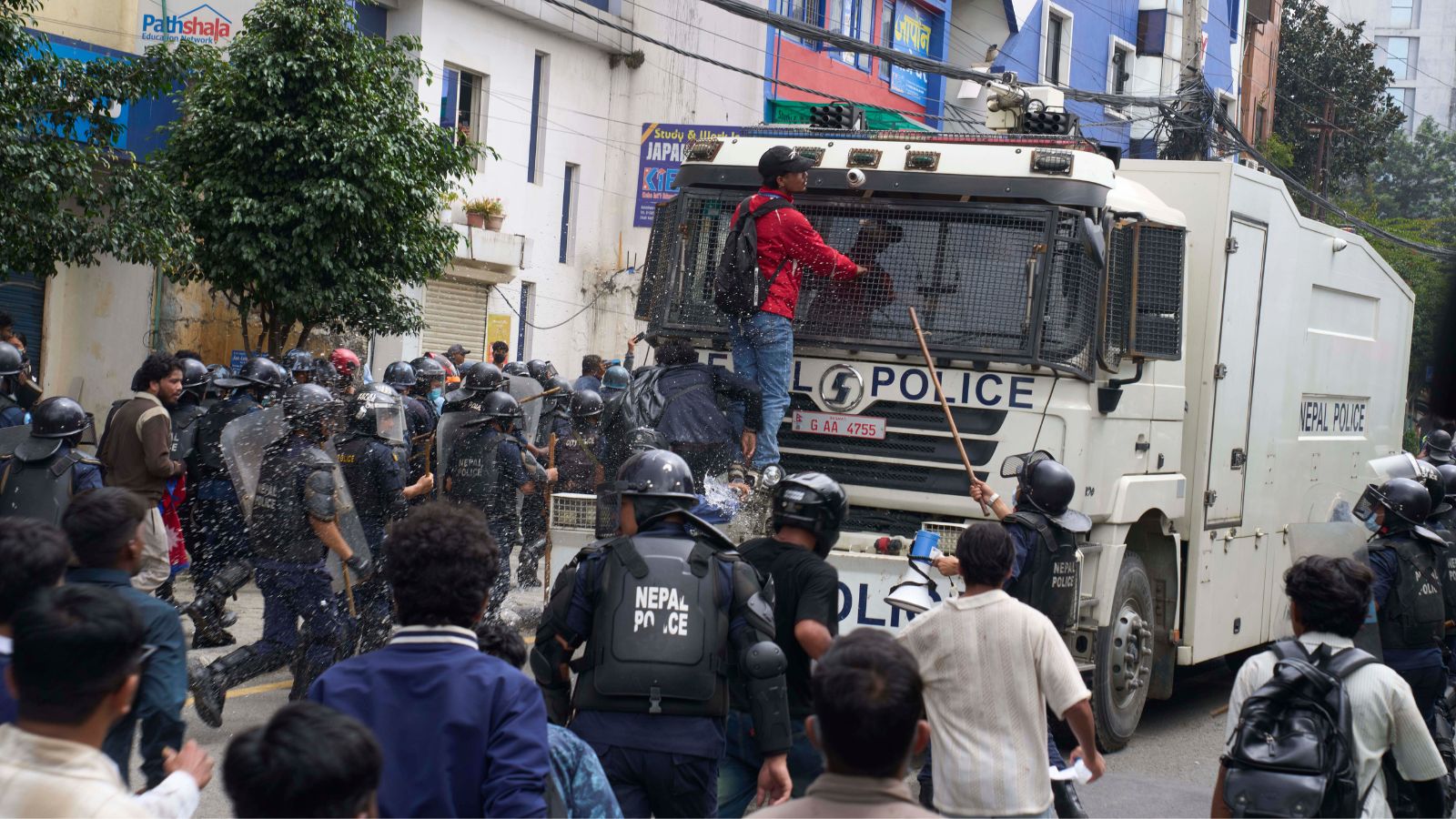 nepal protest