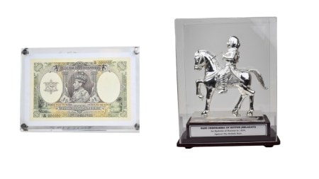Presidential gifts auction, King George VI, Ashoka Pillar, Rashtrapati Bhavan, Rashtrapati Bhavan Museum, Indian express news, current affairs