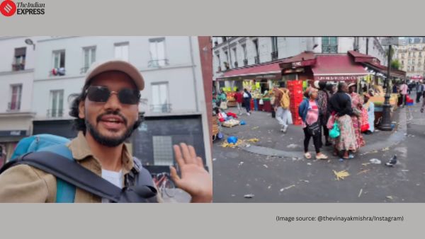 Indian vlogger shocked by first glimpse of Paris