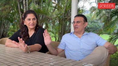 Archana Puran Singh and Parmeet Sethi in a recent vlog
