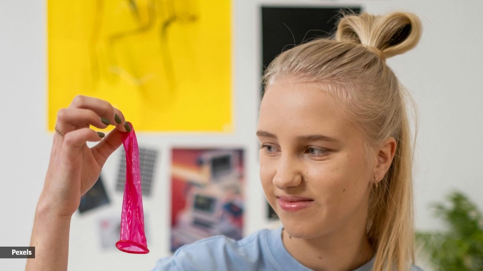 Why you must always tie the open end of a used condom before disposing of it