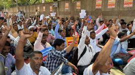 MCD officials said the workers’ demands are being examined.