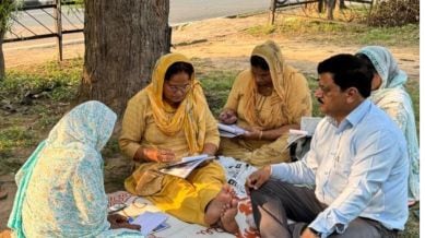 The initiative is part of the central government’s “ULLAS” (Understanding Lifelong Learning for All in Society) programme, which aims to provide educational opportunities to individuals aged 15 and above who missed formal schooling, using community-based learning as its foundation. EXPRESS PHOTO