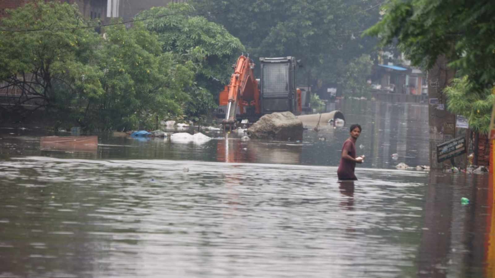 Ludhiana Homes Flooded by Polluted Waters After Heavy Rain
