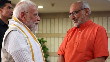 This meant a victory margin of 152 votes for Radhakrishnan who will now become the 15th Vice-President of India.