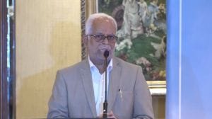Reddy said he decided to contest the V-P elections because he values the Constitution.