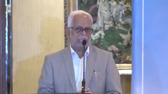 Reddy said he decided to contest the V-P elections because he values the Constitution.
