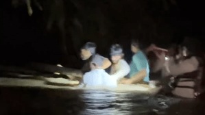 As soon as the NDRF team arrived, Rajenimbalkar accompanied them to the spot and entered the floodwaters.