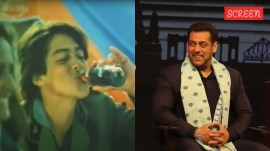Salman Khan first appeared in an ad at 15
